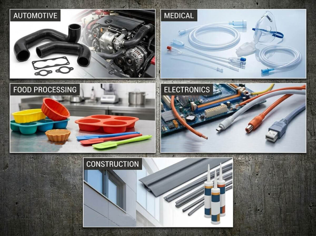Silicone Rubber Applications