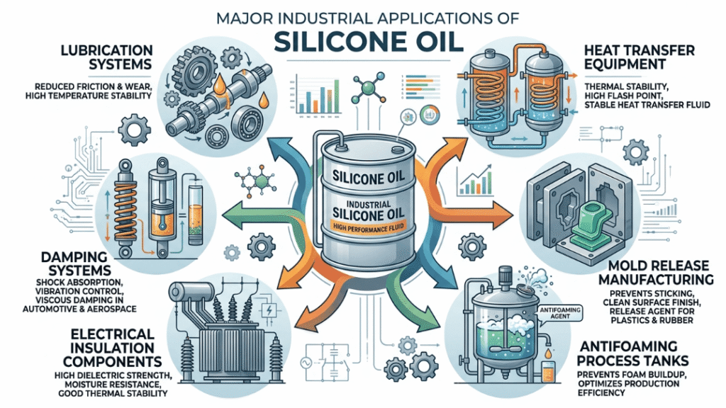 Industrial Applications of Silicone Oil