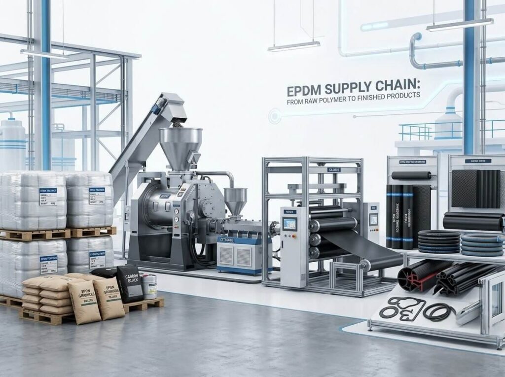 EPDM Supply Chain Illustration